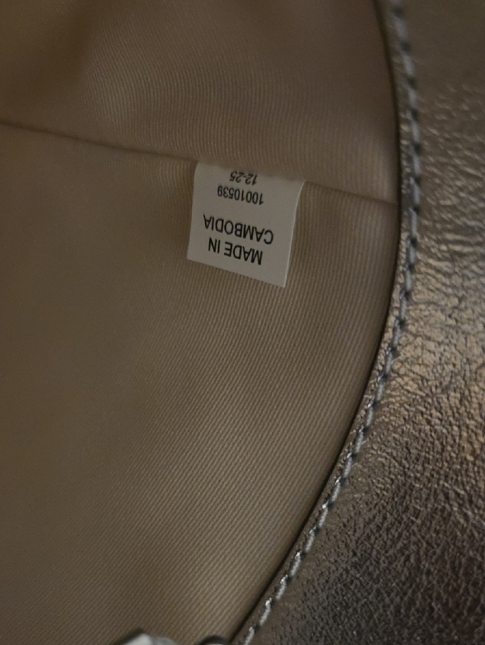 Nwt Tory Burch Metallic Gunmetal Tote - Picture 12 of 13